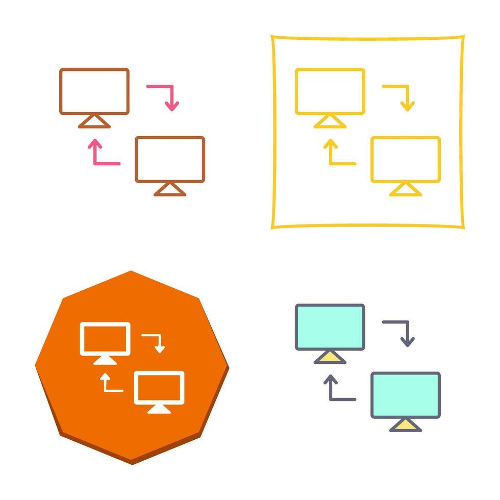 Sharing Systems Vector Icon