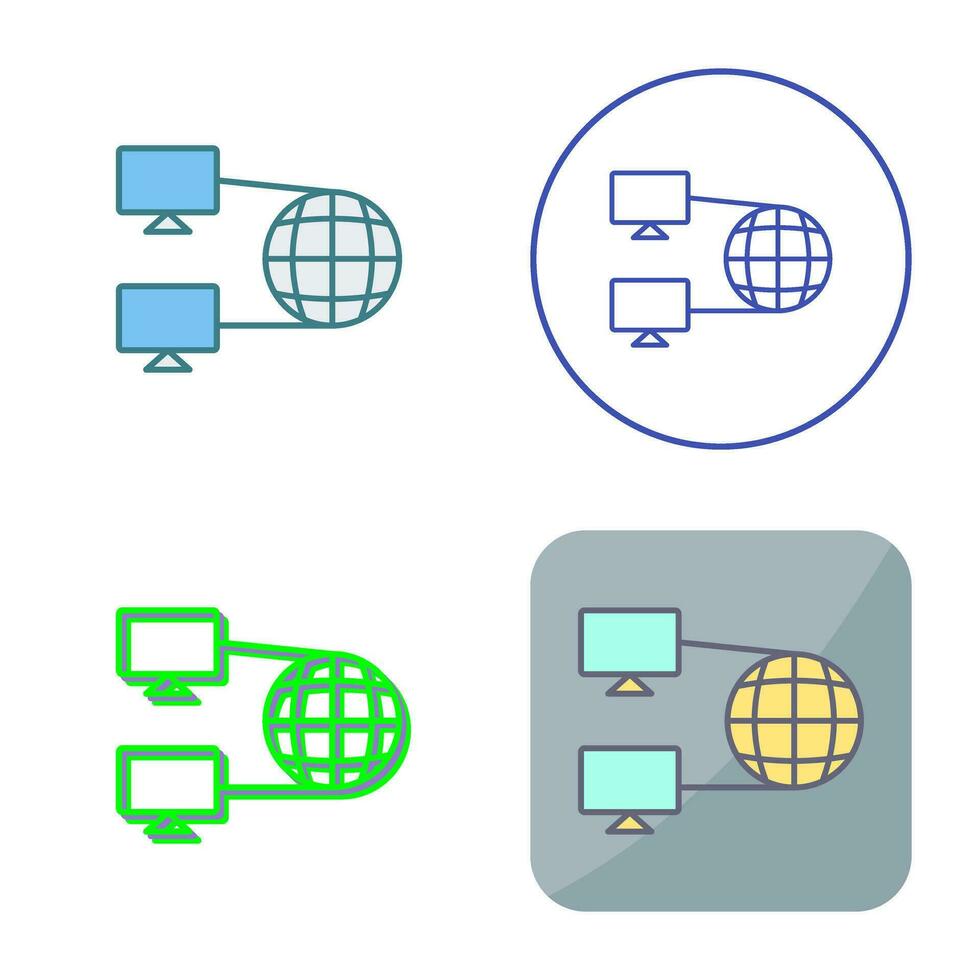 Internet Connectivity Vector Icon