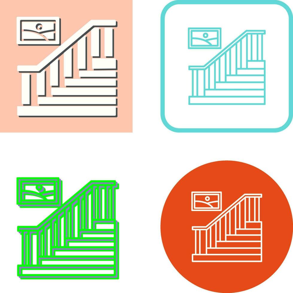 Stair Vector Icon