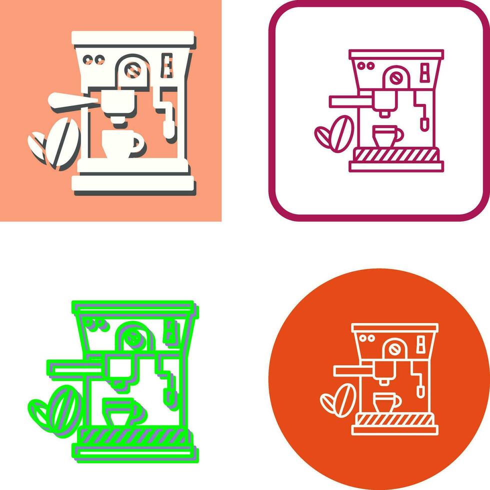 Coffee Machine Vector Icon