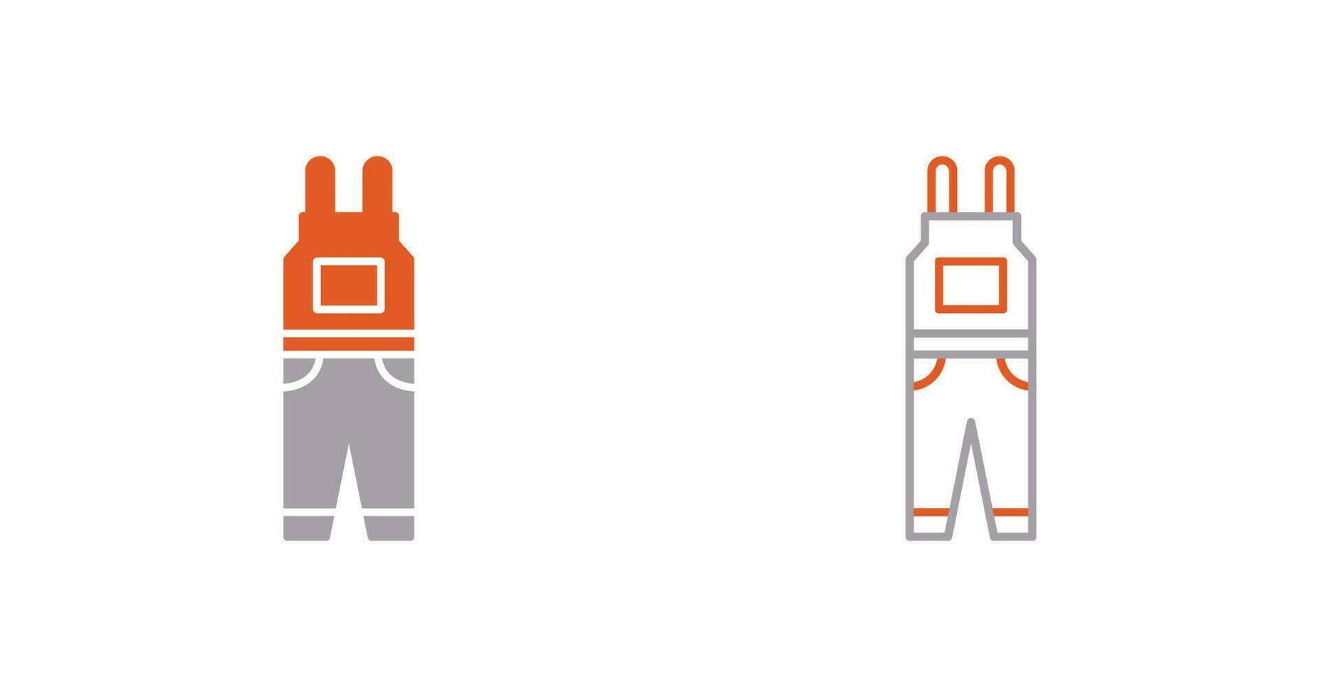 Jumpsuit Vector Icon