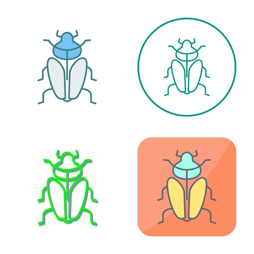 icono de vector de insecto