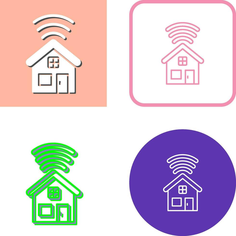 Smart House Vector Icon