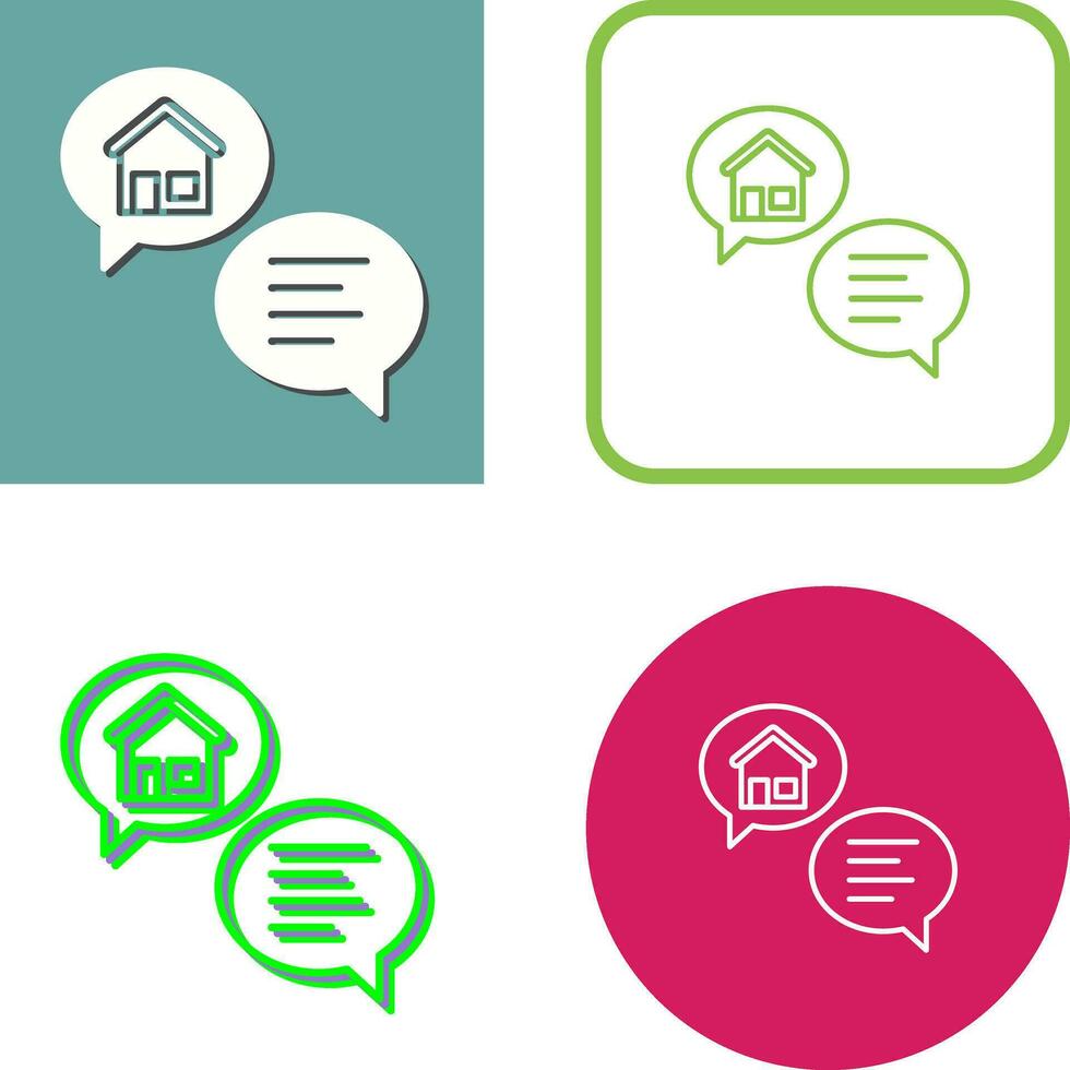 Conversation Vector Icon