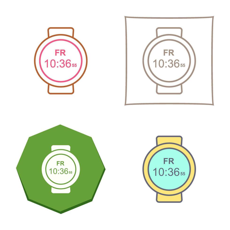Sports Watch Vector Icon