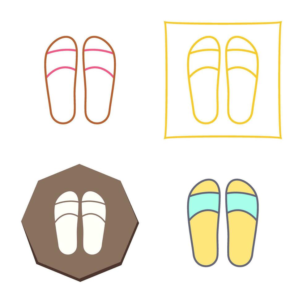 icono de vector de zapatillas