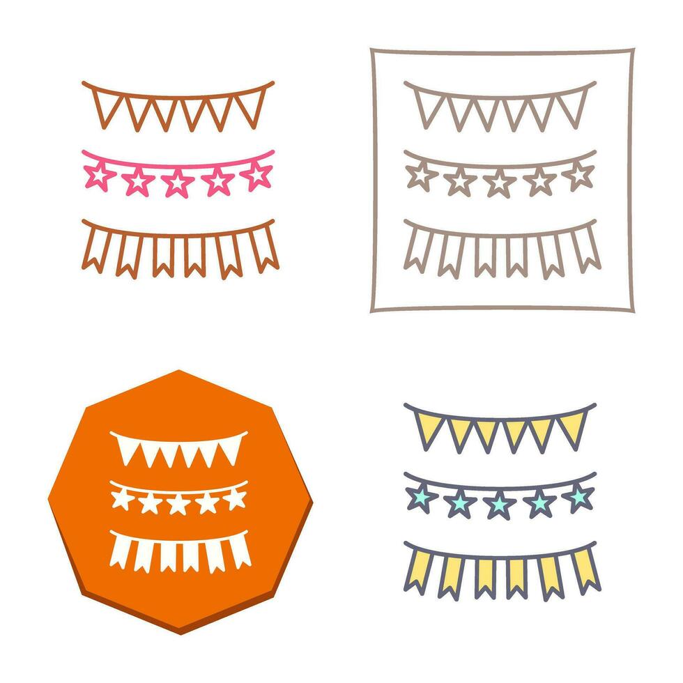 Garlands Vector Icon