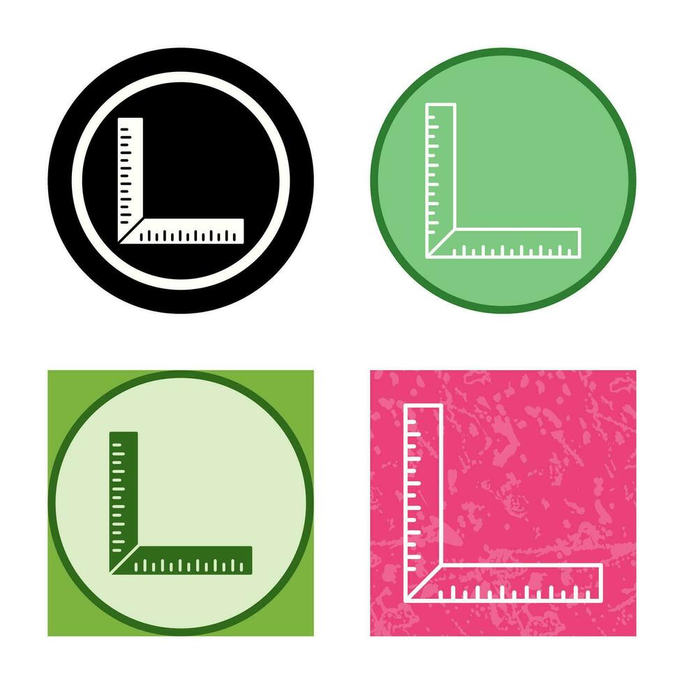 square Ruler Vector Icon
