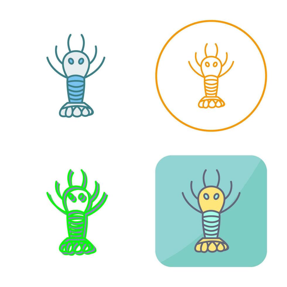 Lobster Vector Icon