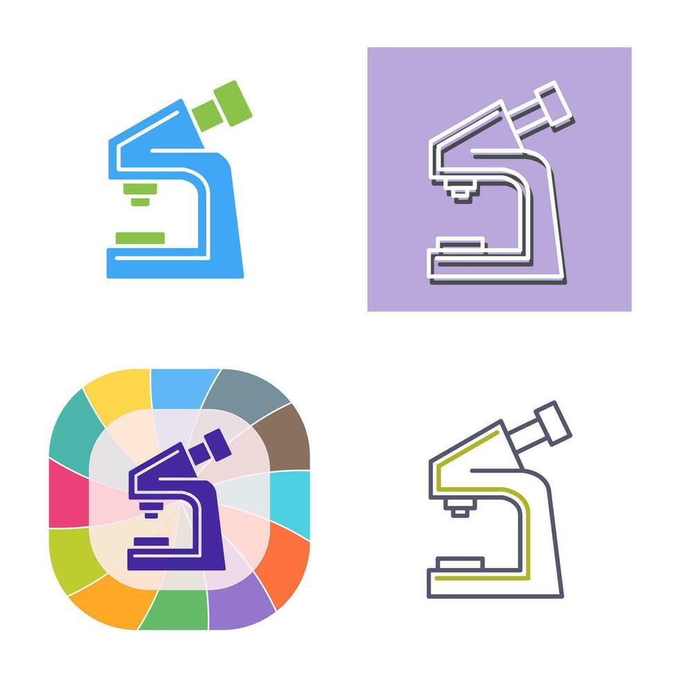 Microscope Vector Icon