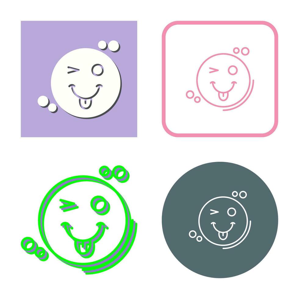 Tongue Out Vector Icon
