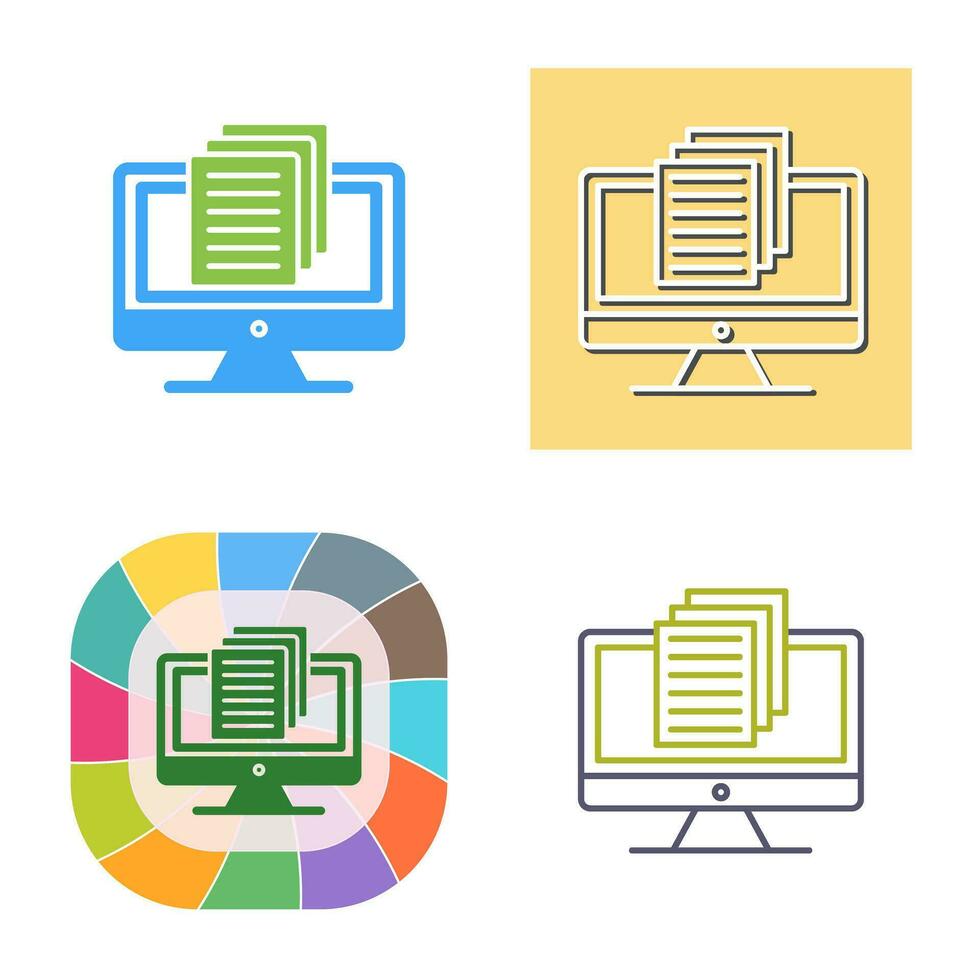 Document Vector Icon