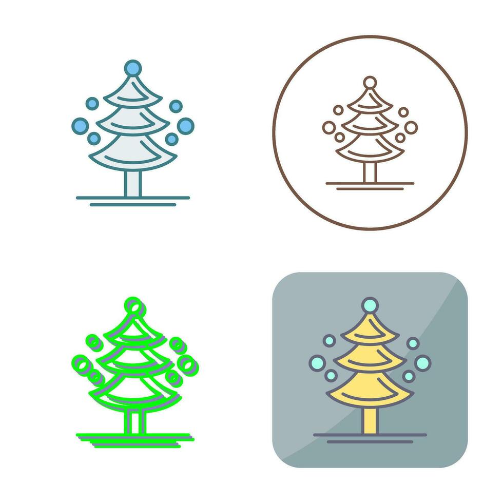 Pine Tree Vector Icon