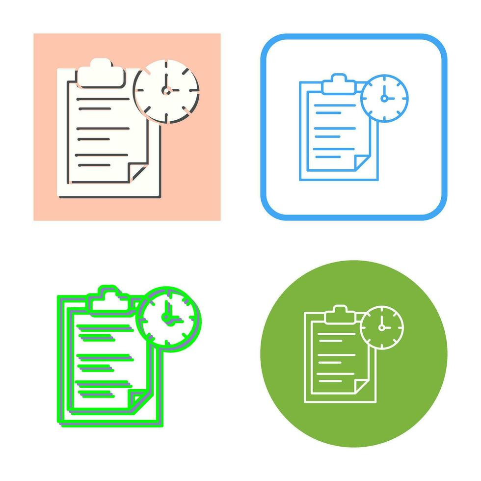 Task Management Vector Icon