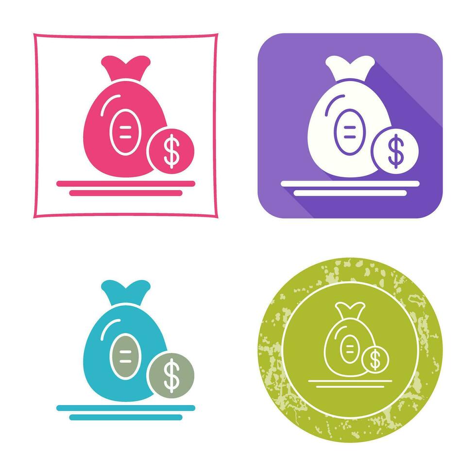 Money Bag Vector Icon