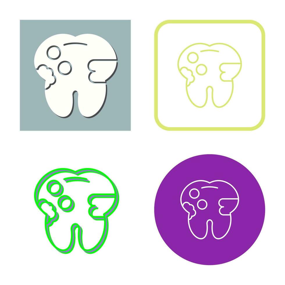 Caries Vector Icon