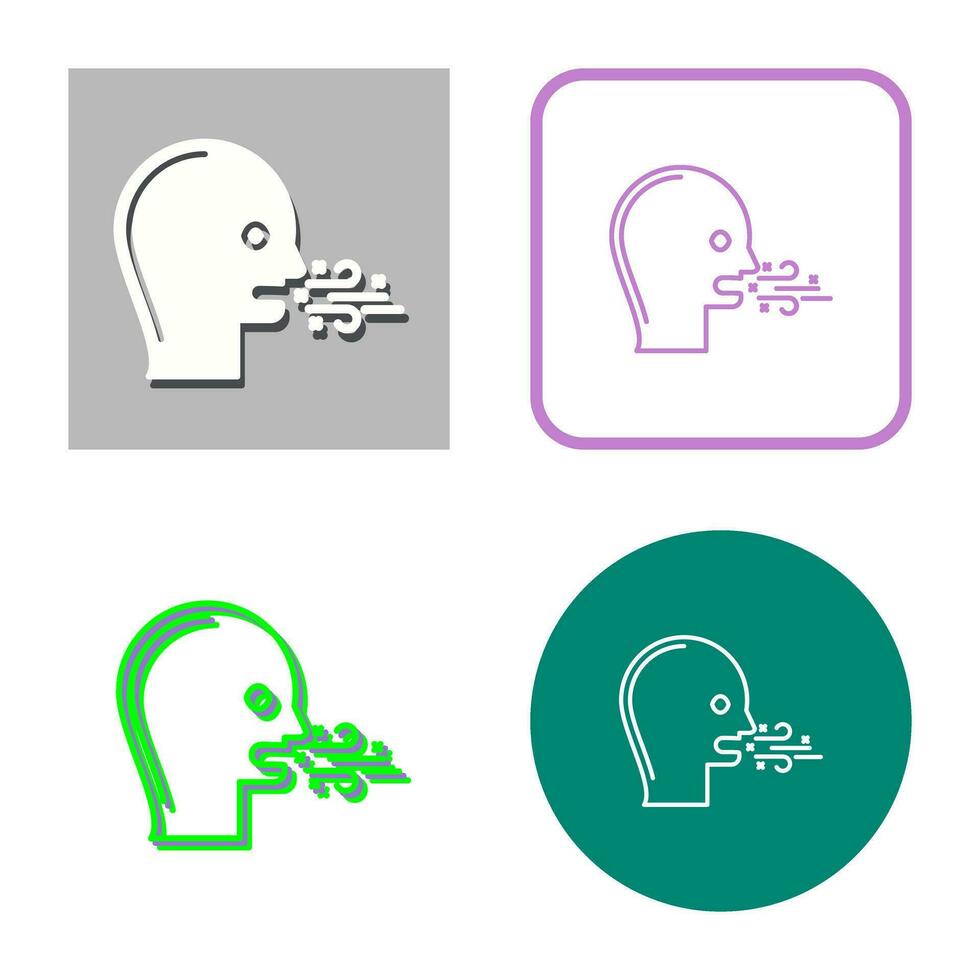 Bad Breath Vector Icon