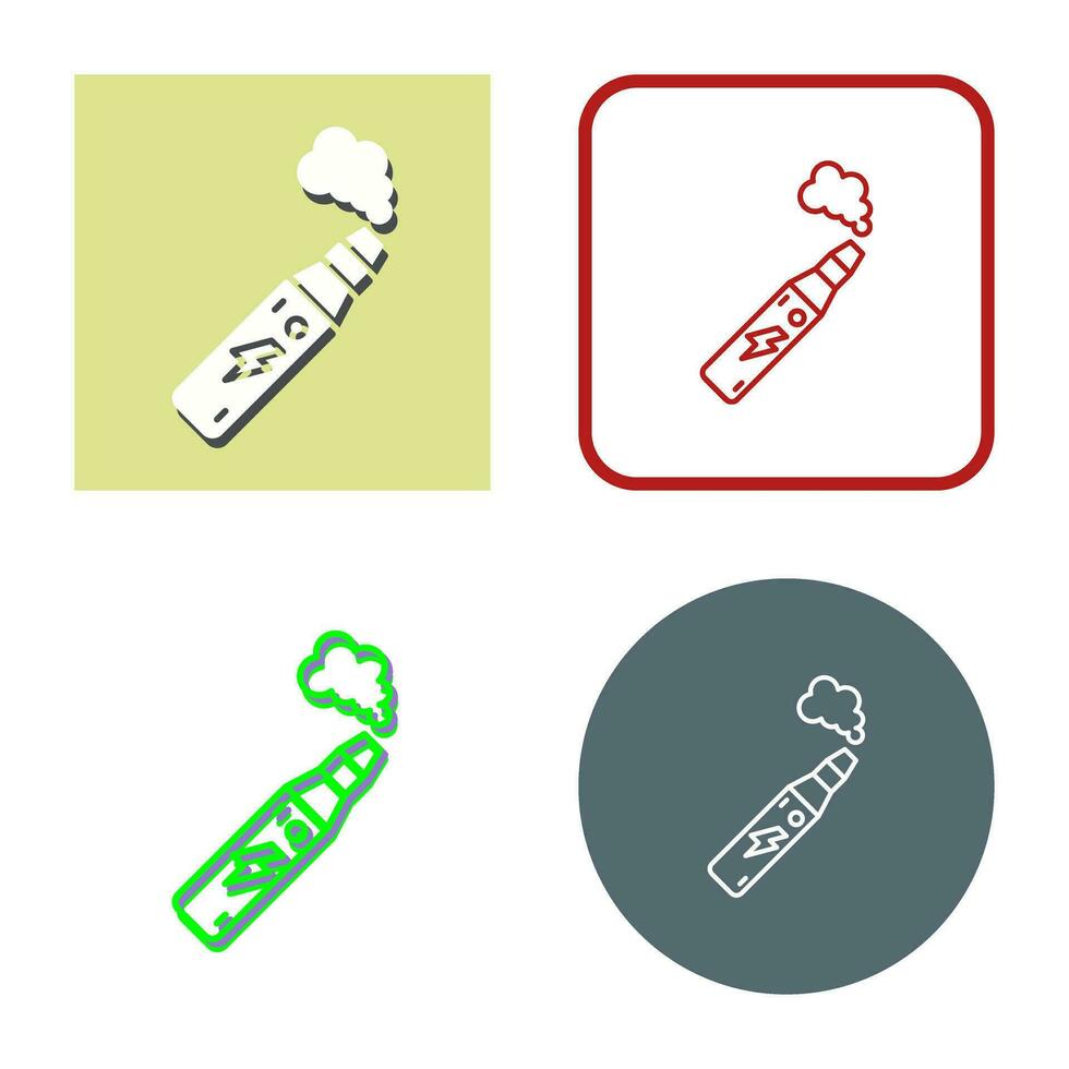 Electronic Cigarette Vector Icon