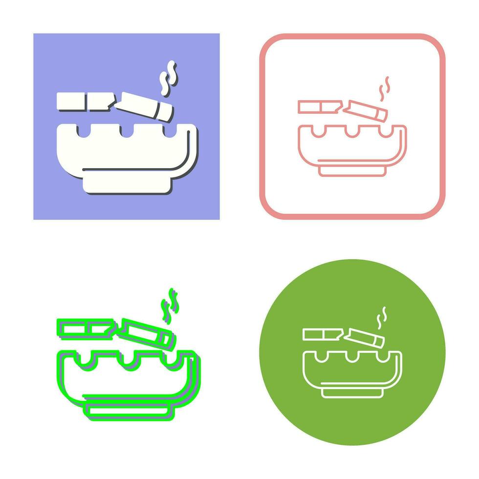 Broken Cigarette Vector Icon