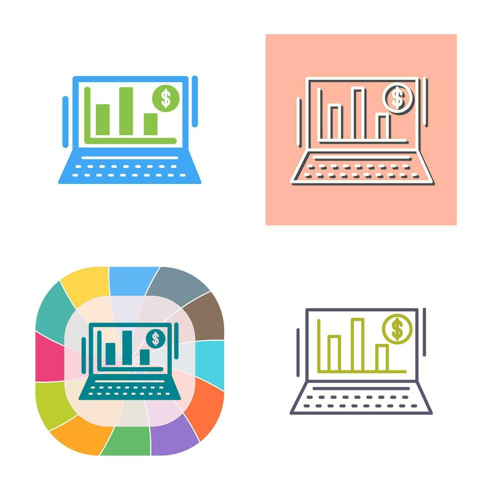 Bar Chart Vector Icon