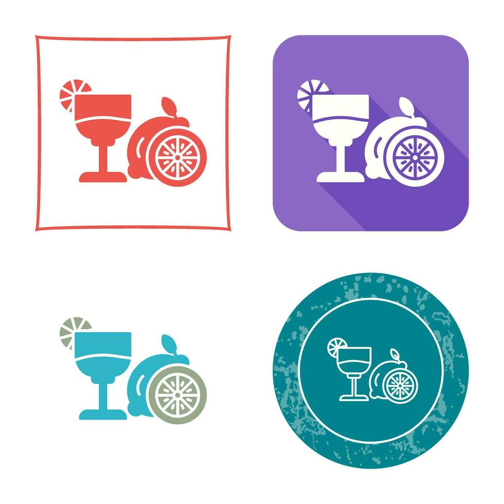 Lime Juice Vector Icon
