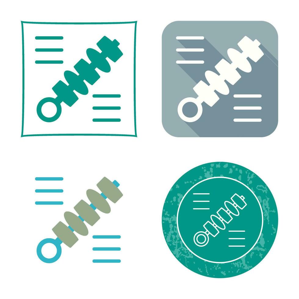 Skewer Vector Icon
