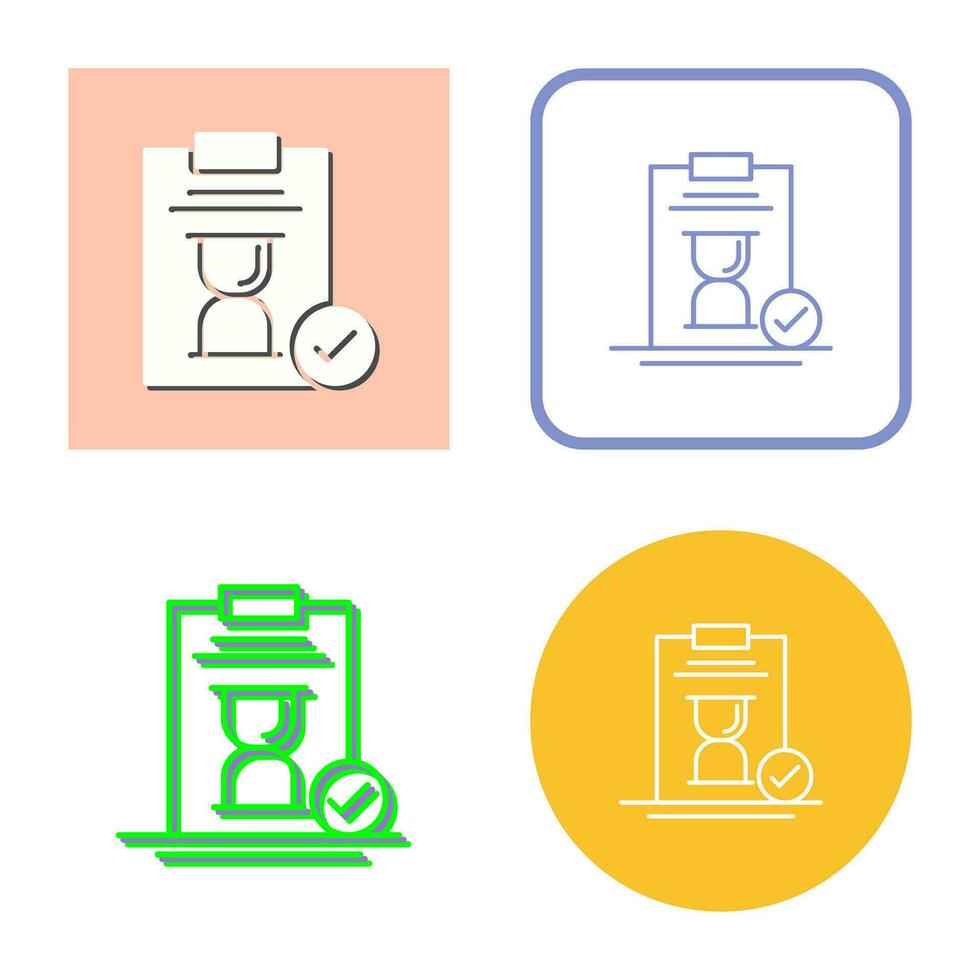 Hourglass Vector Icon