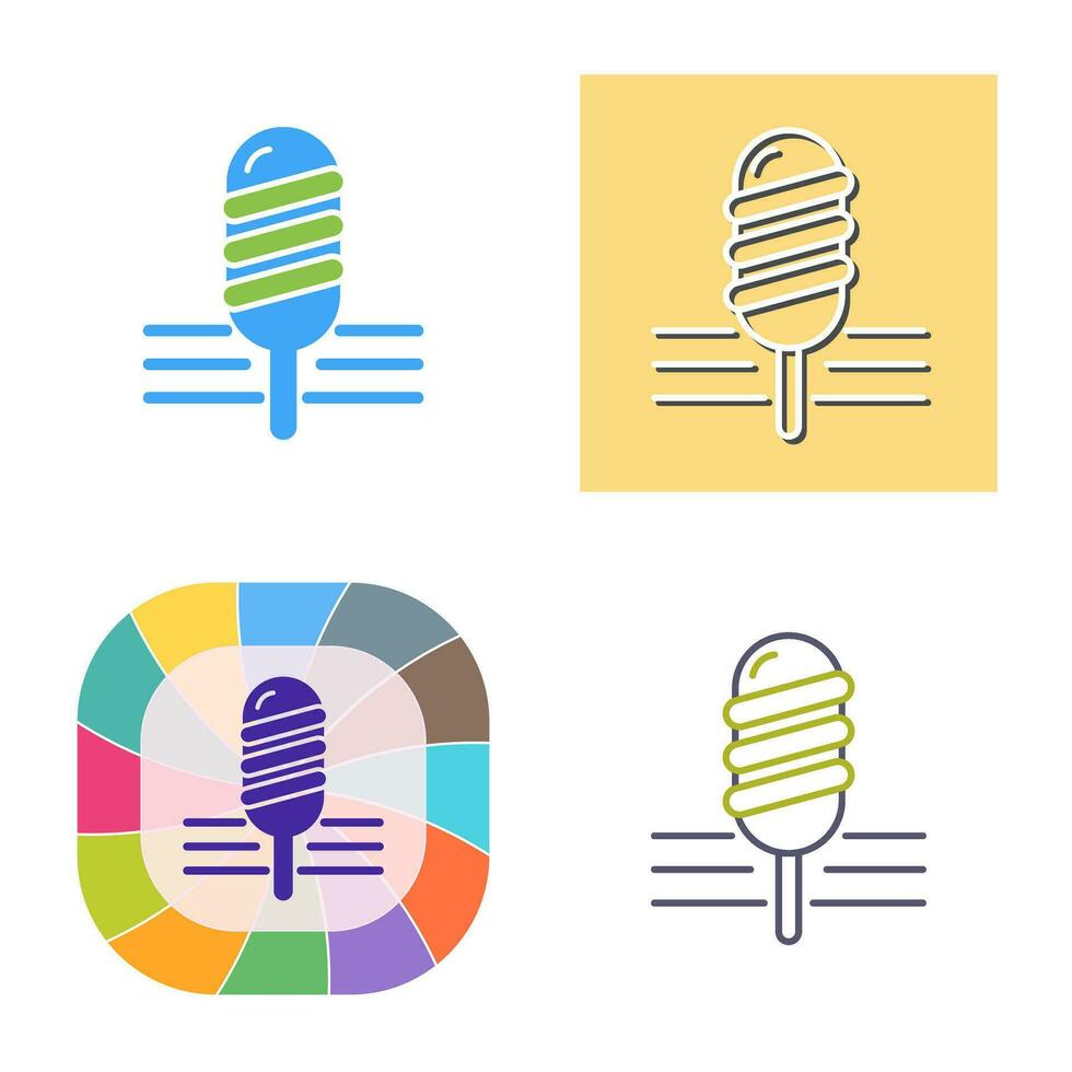 Popsicle Vector Icon