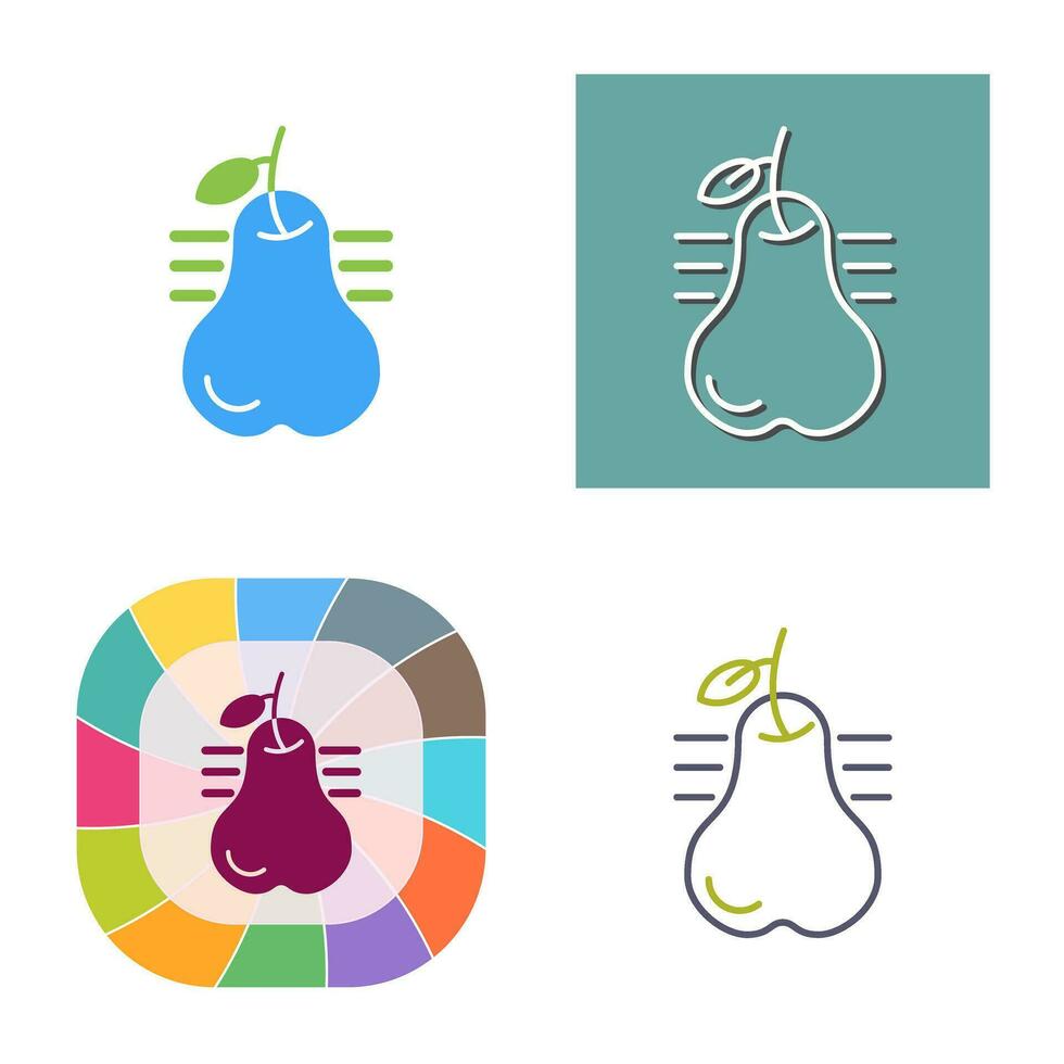 Pear Vector Icon