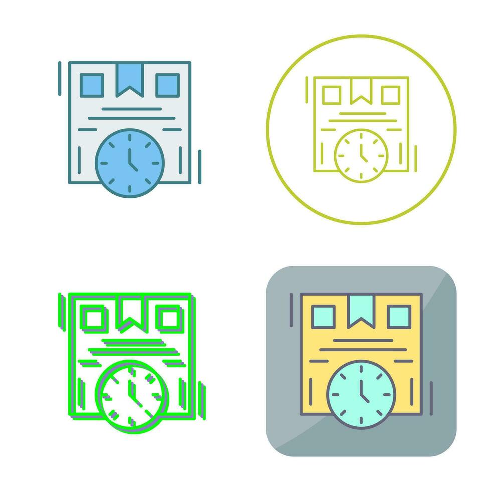 Time is Money Vector Icon