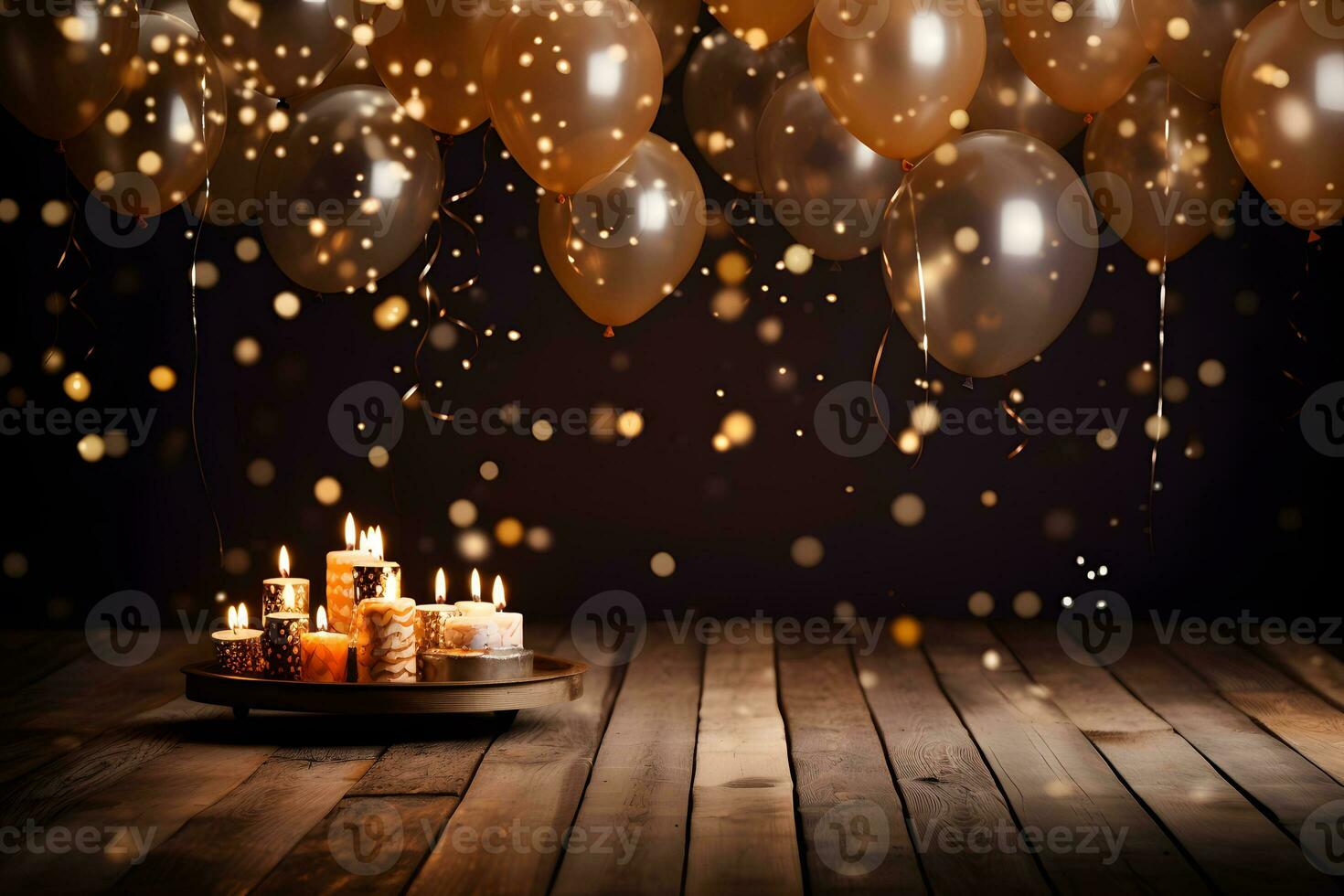 Special Occasions Table Decor Ideas, ai generated photo