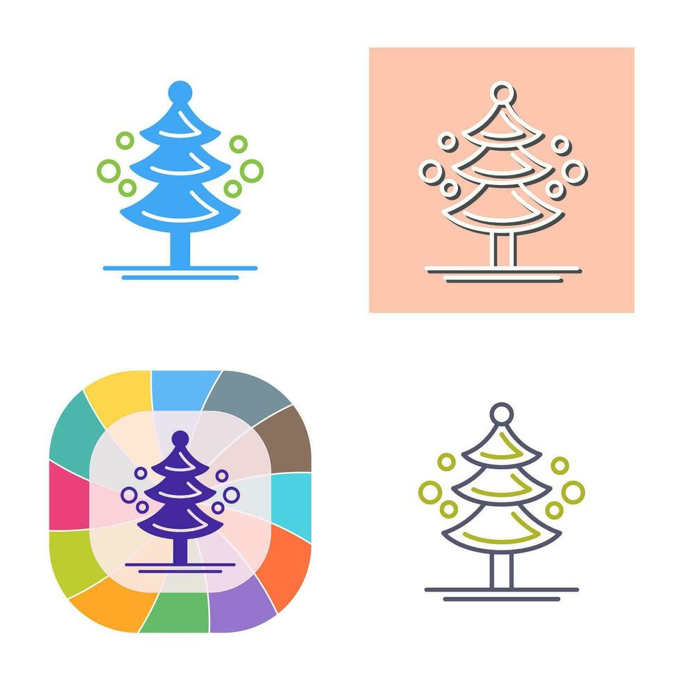 Pine Tree Vector Icon