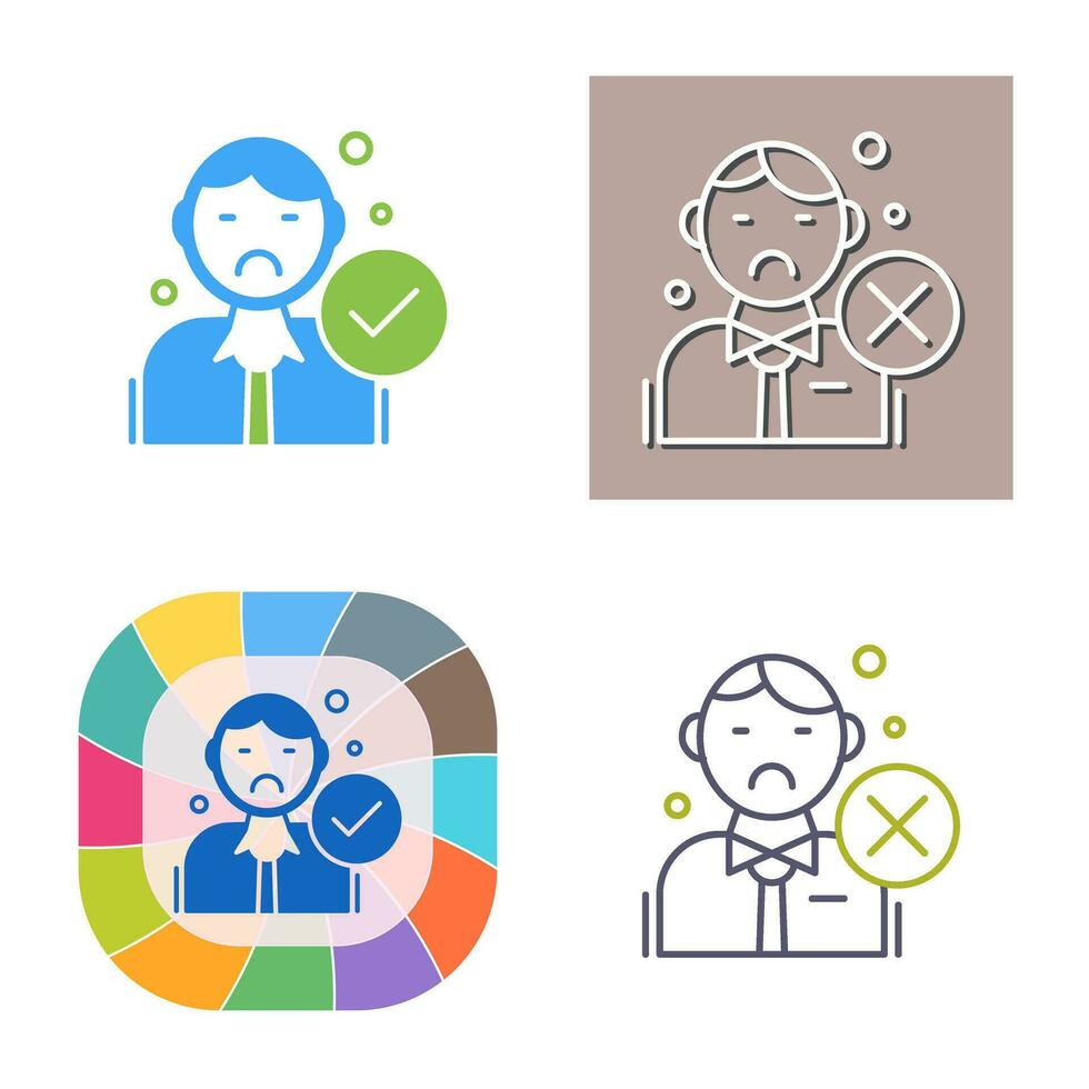 Rejected Vector Icon