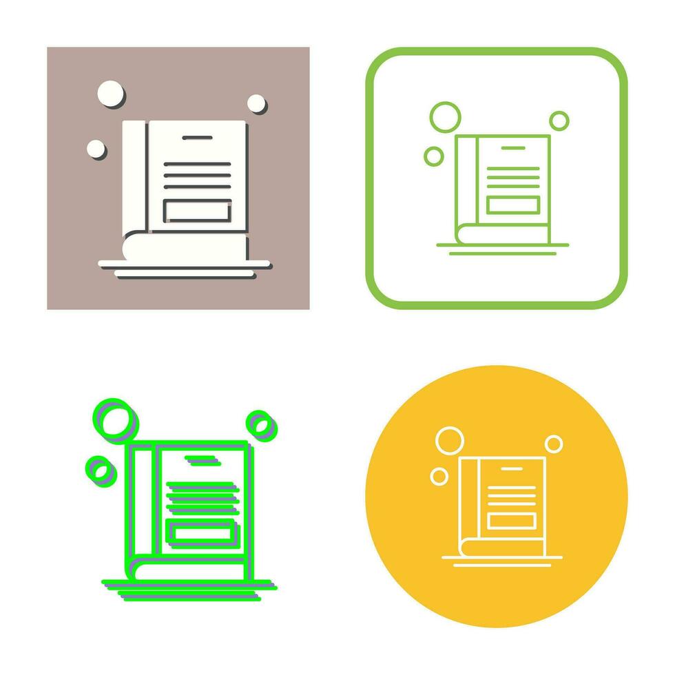Book Vector Icon