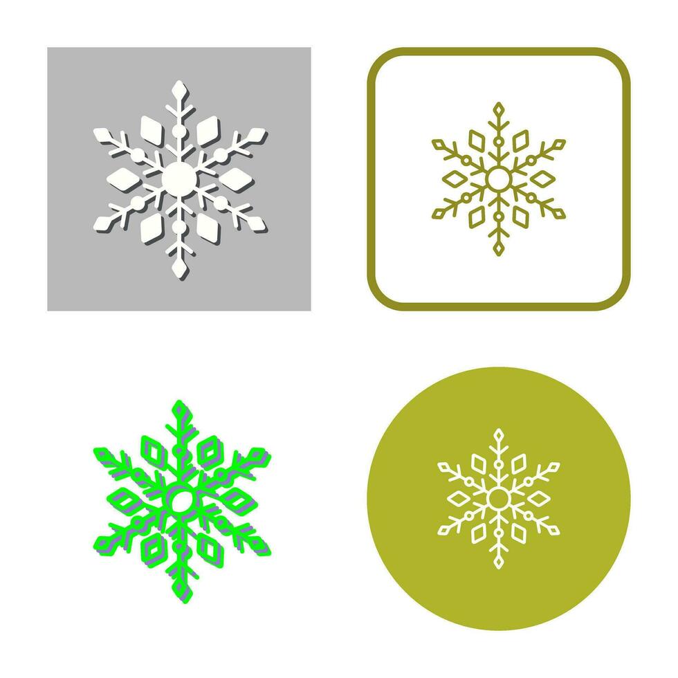 Snow Flake Vector Icon
