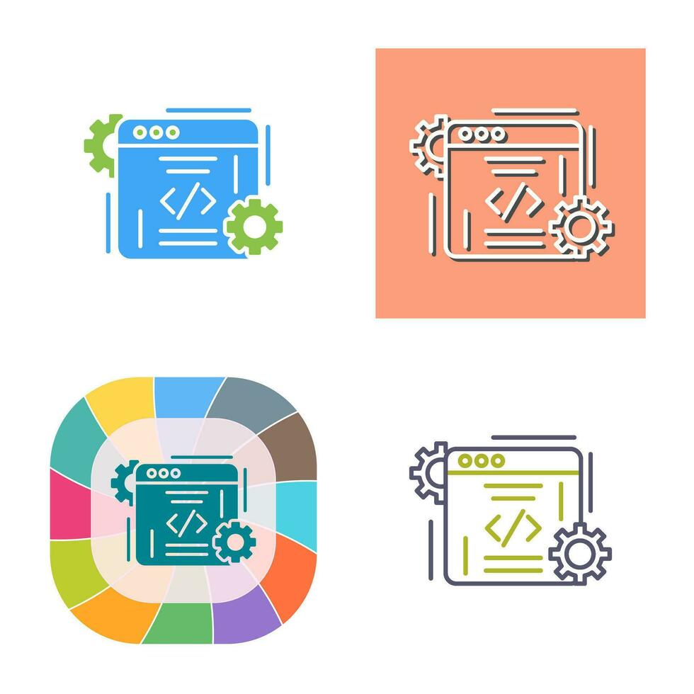 Coding Vector Icon