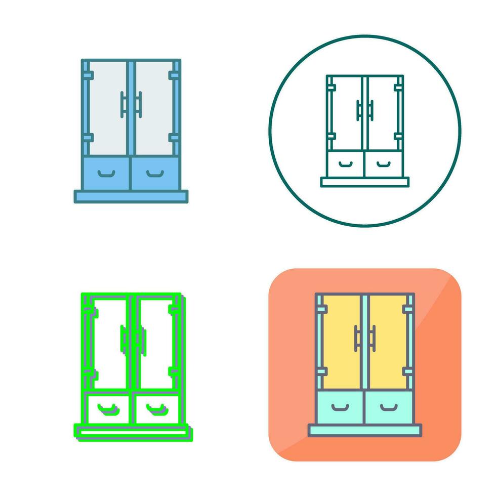 Cabinet Drawer Vector Icon