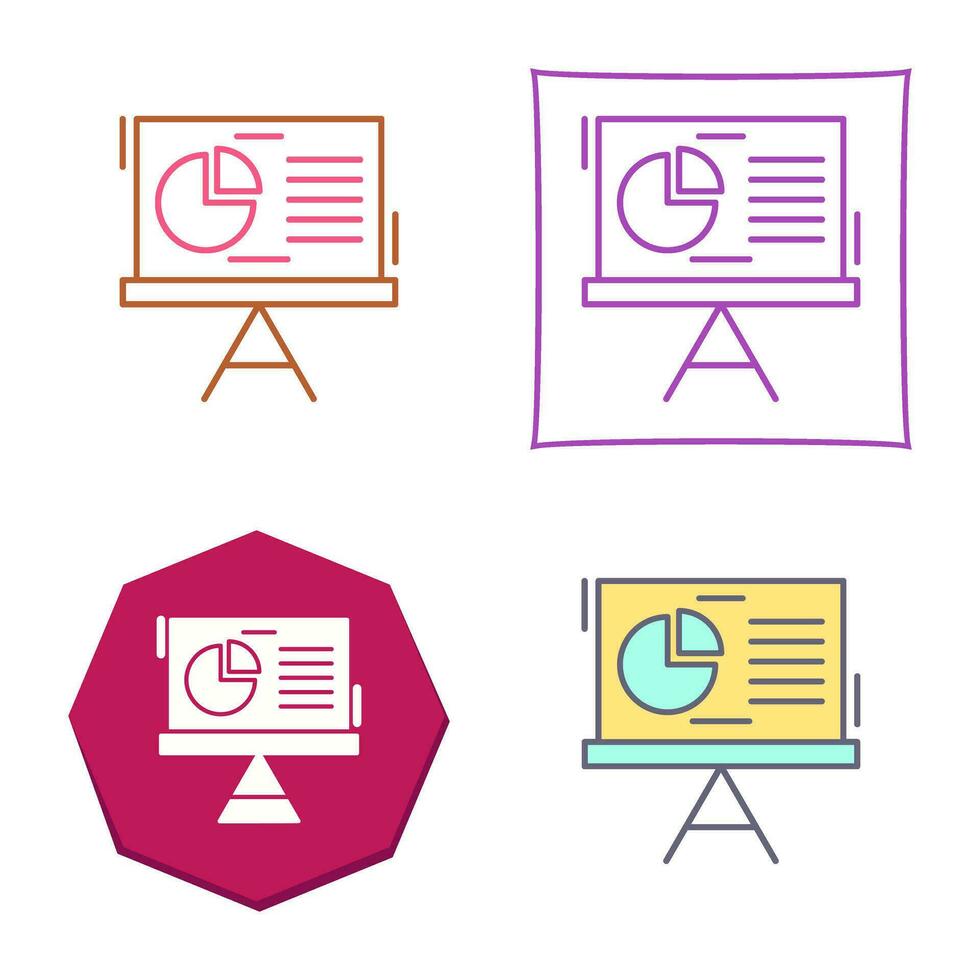 Pie Chart Vector Icon