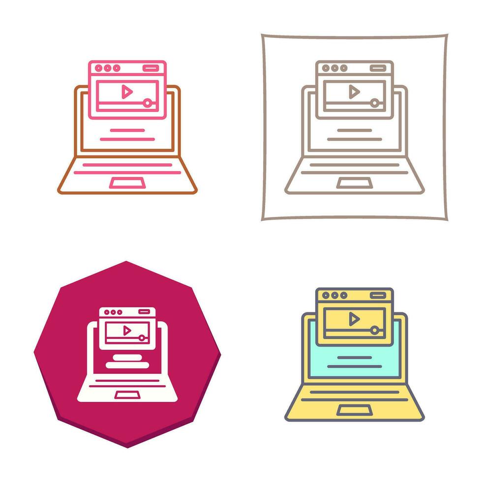 Webinar Vector Icon