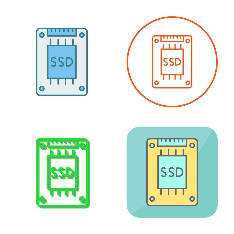 Ssd Vector Icon