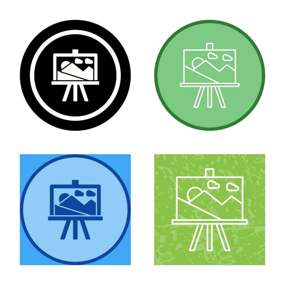Canvas Vector Icon
