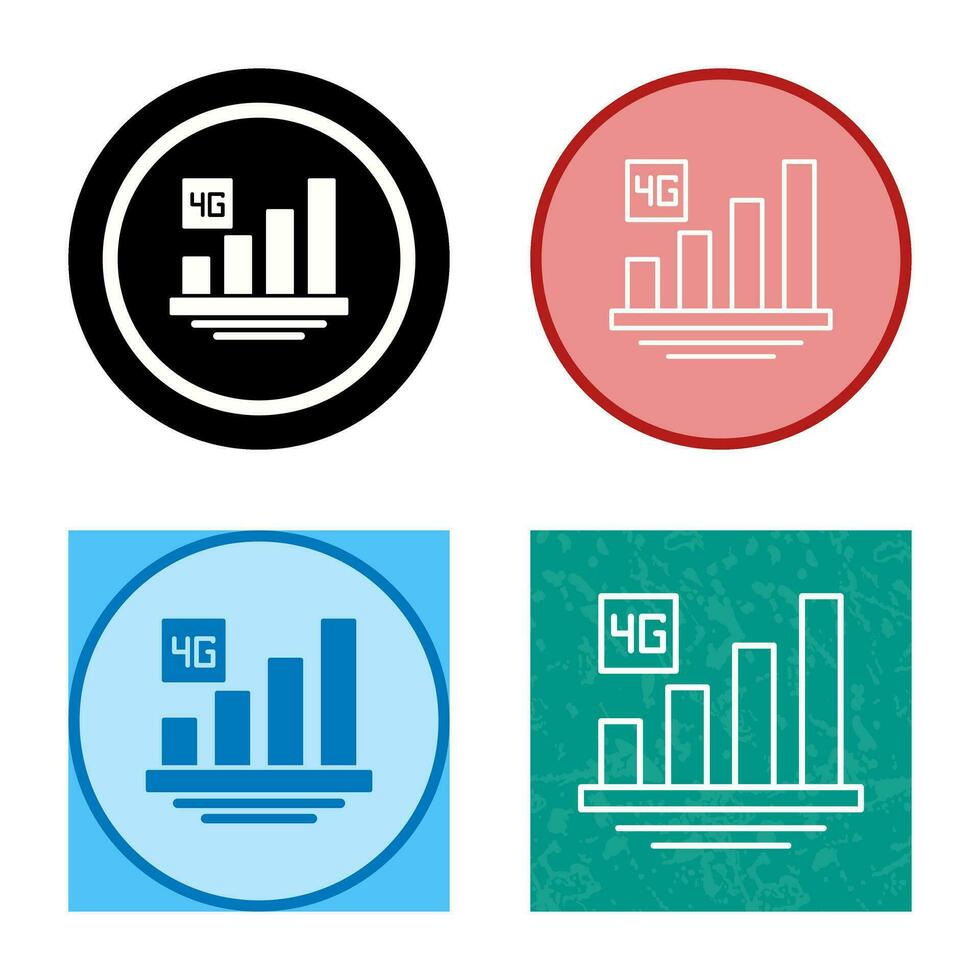 4G Vector Icon