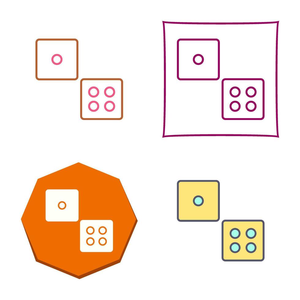 Dice Vector Icon