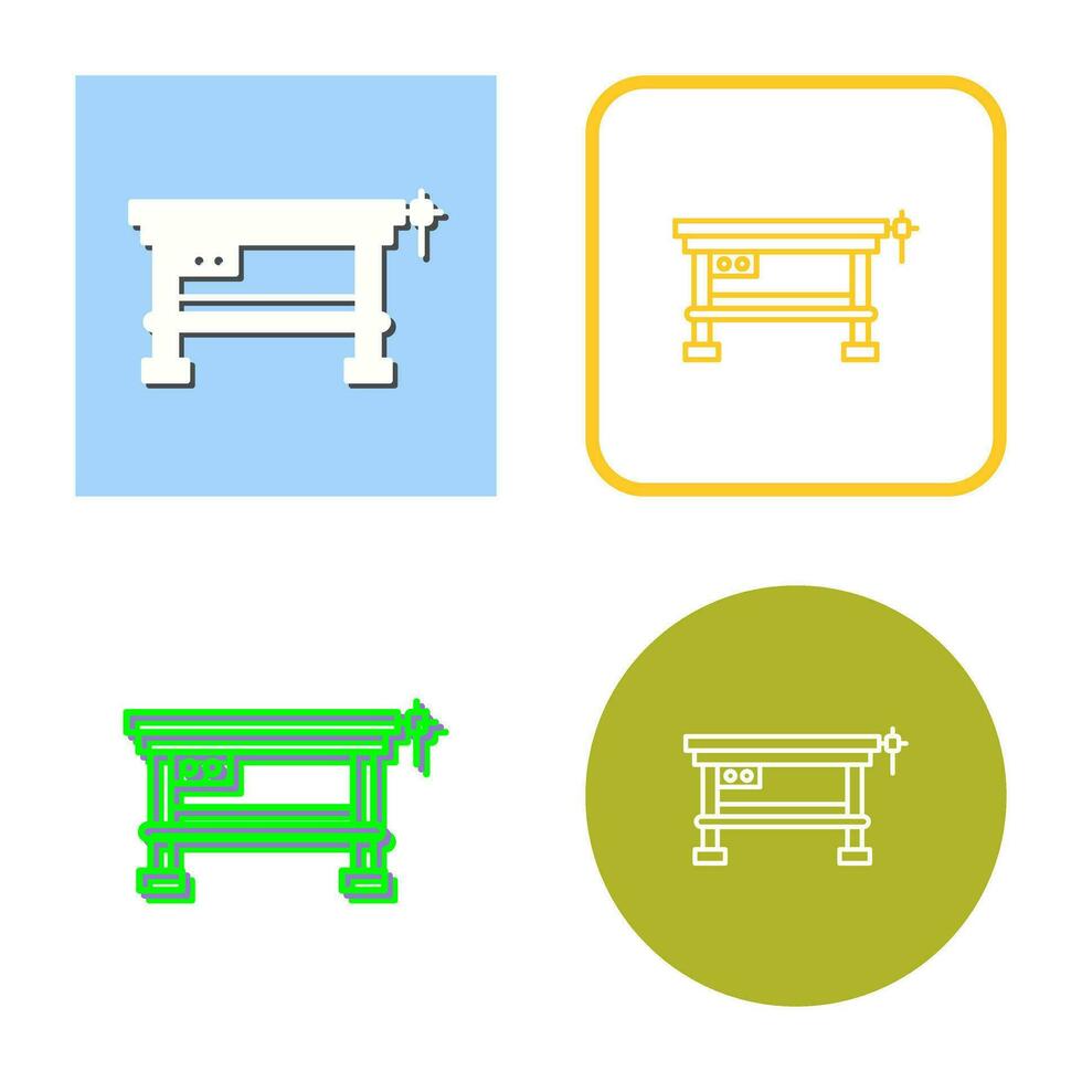 Work Bench Vector Icon