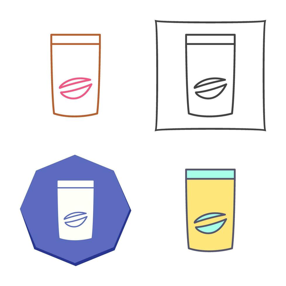 Coffee Bag Vector Icon