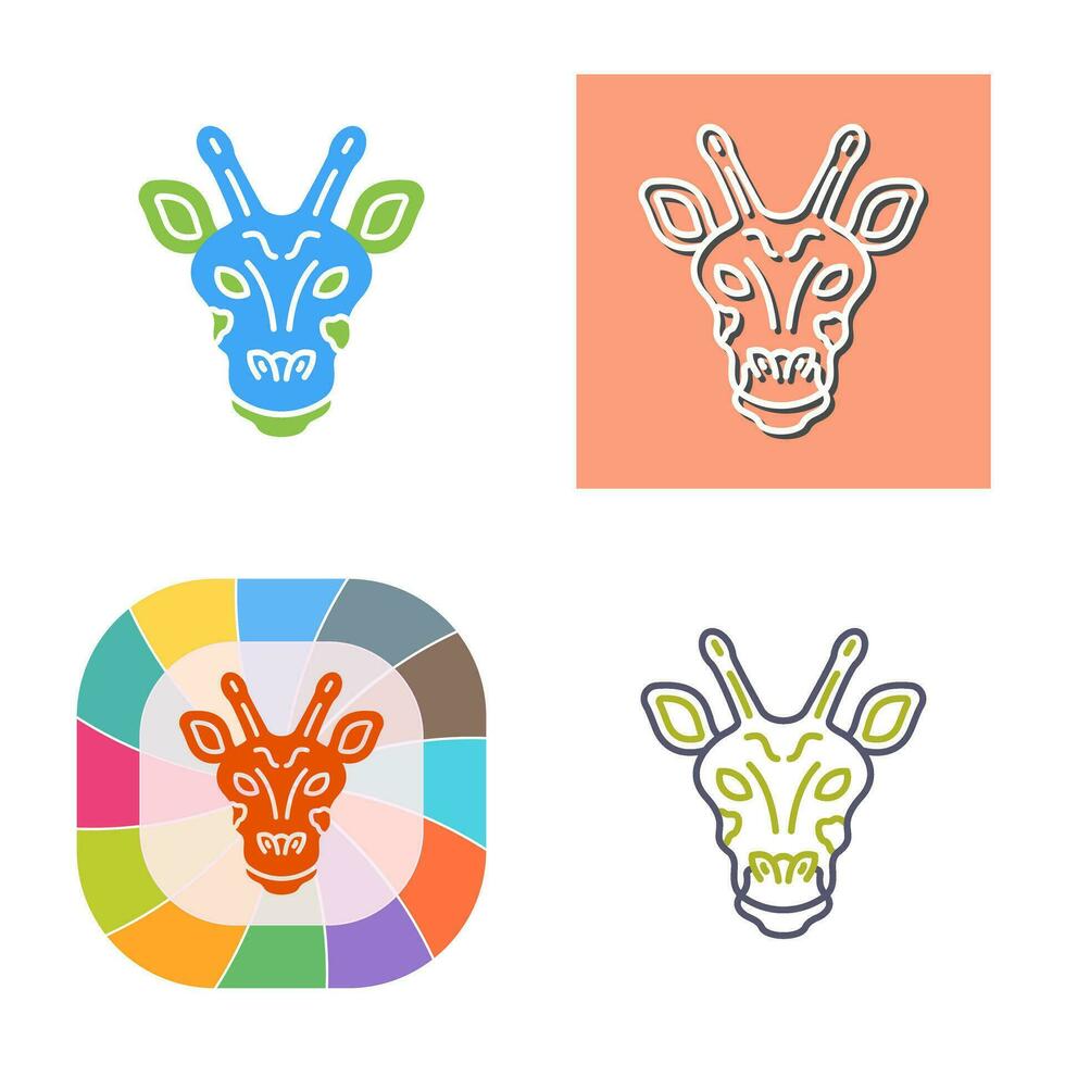 Giraffe Vector Icon