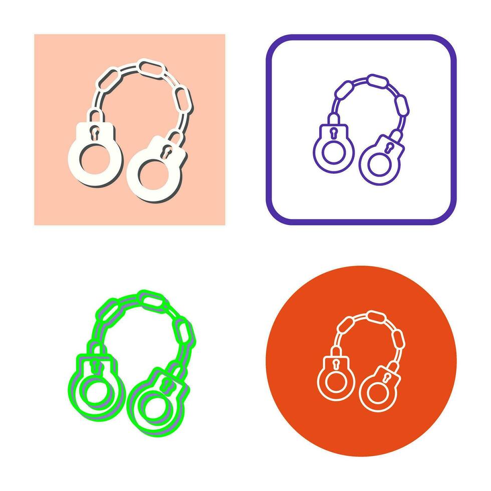 Handcuff Vector Icon