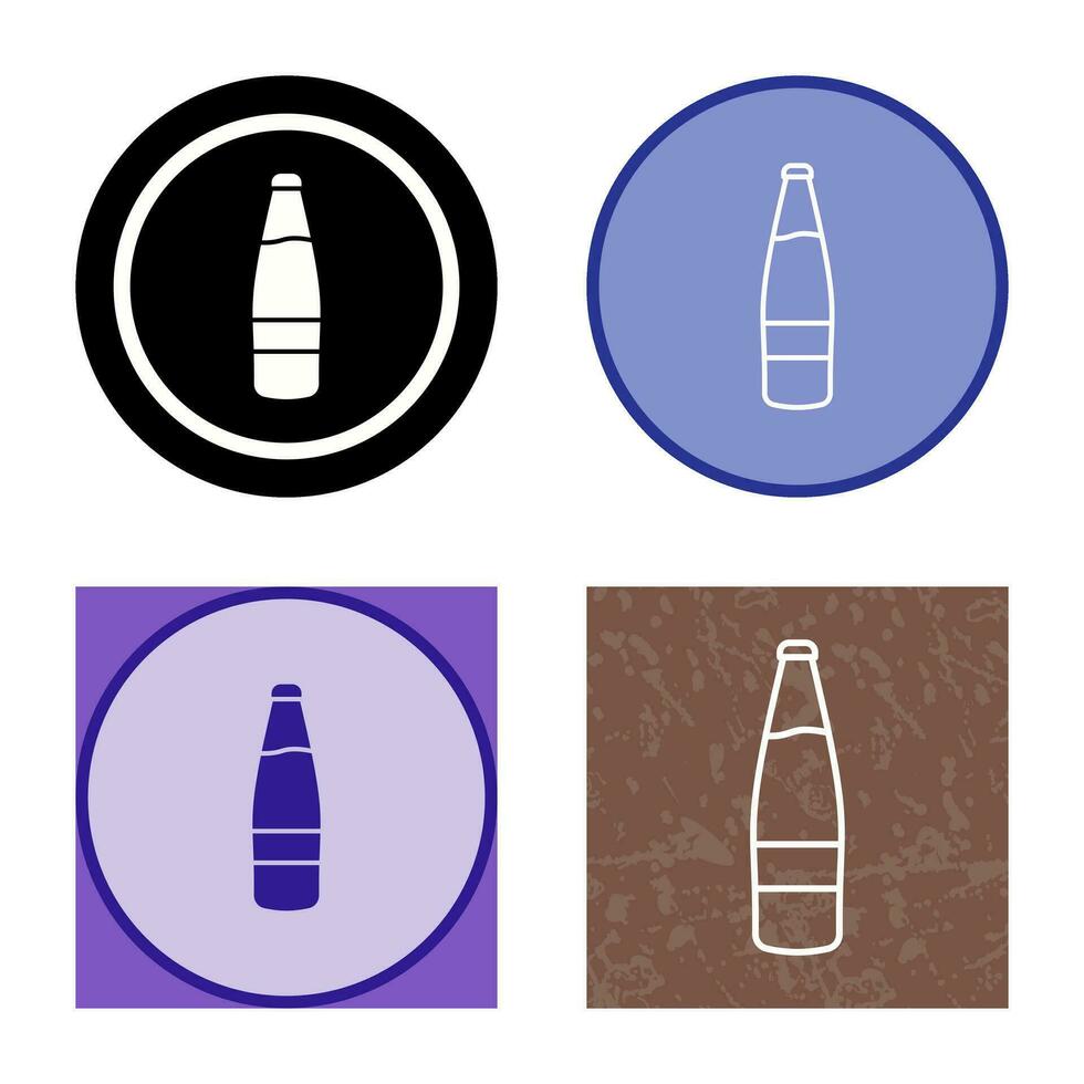 Beer Bottle Vector Icon