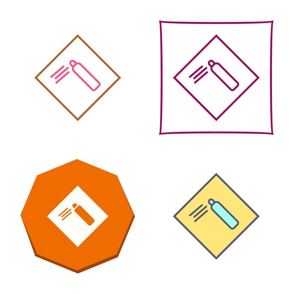 Pressurized Cylinder Vector Icon