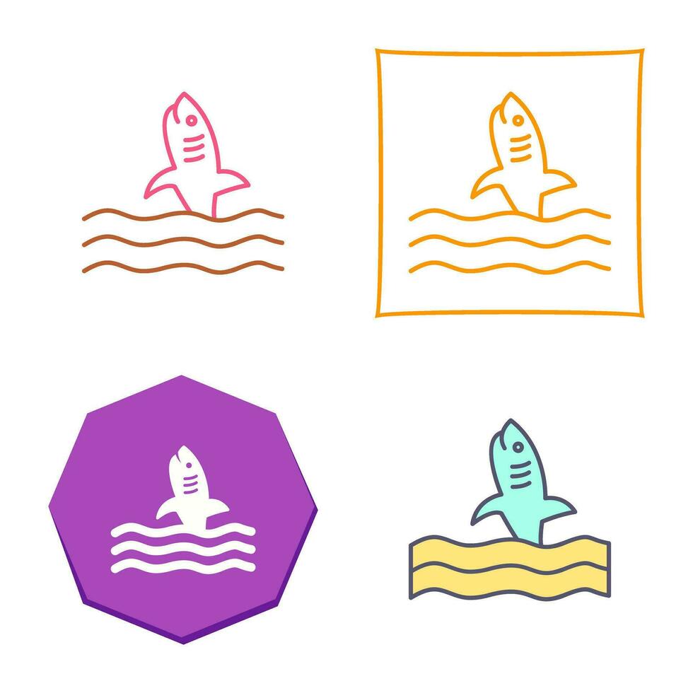 Dangerous Shark Vector Icon